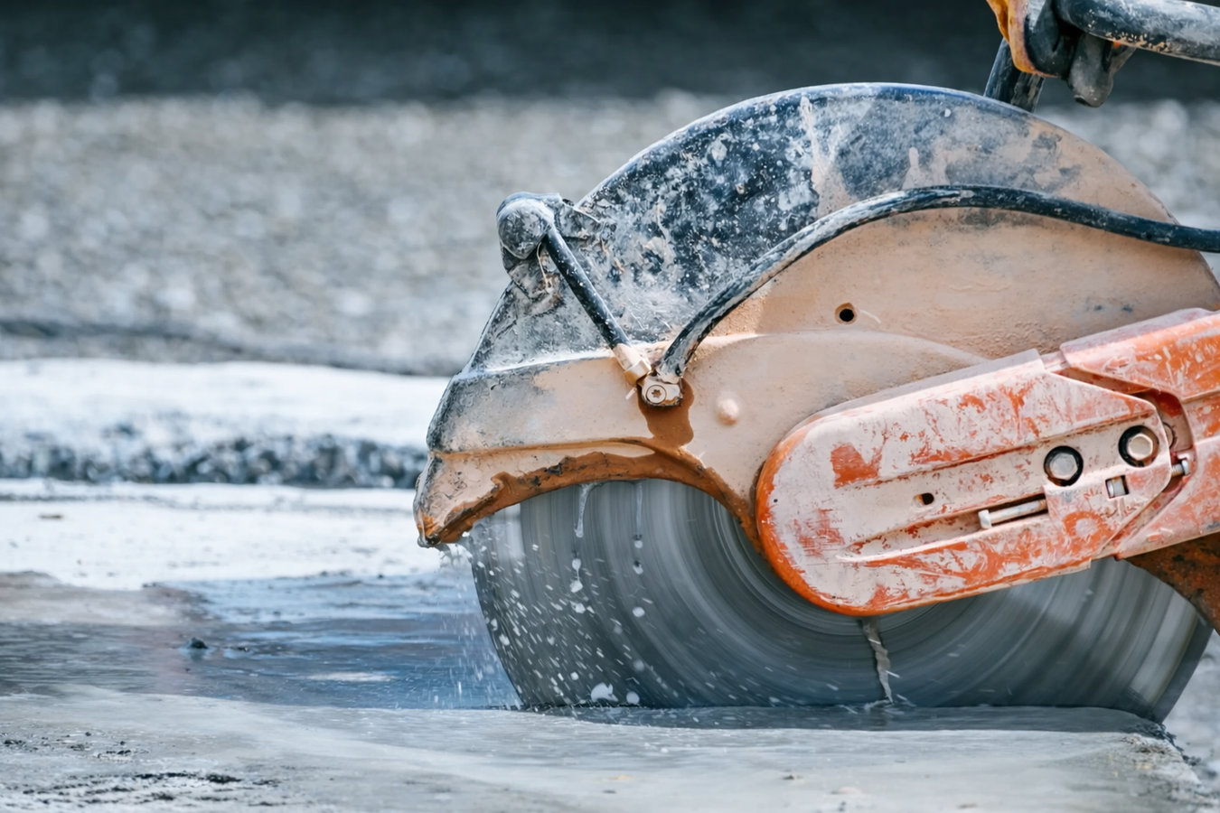 Concrete cutting in Coventry, RI