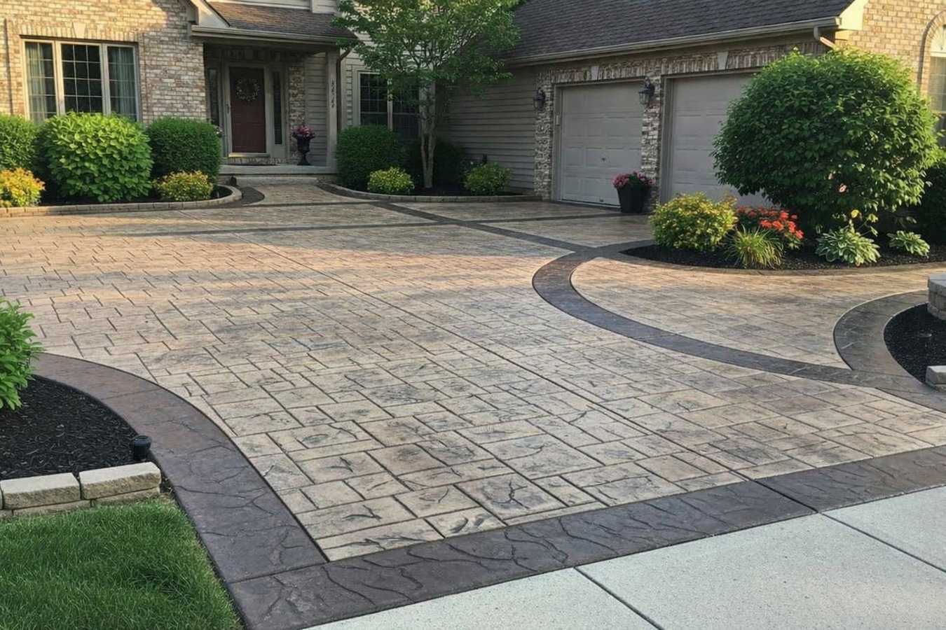 Decorative concrete in Coventry, RI